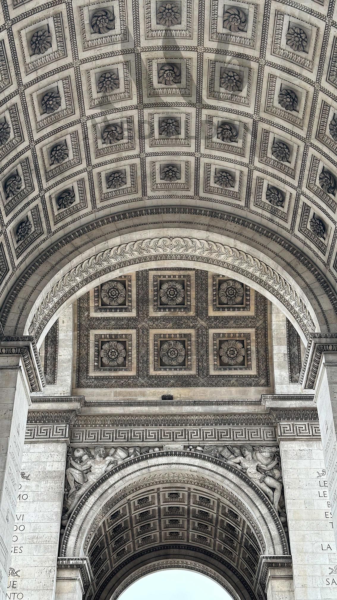 The Arc de Triomphe, Paris
