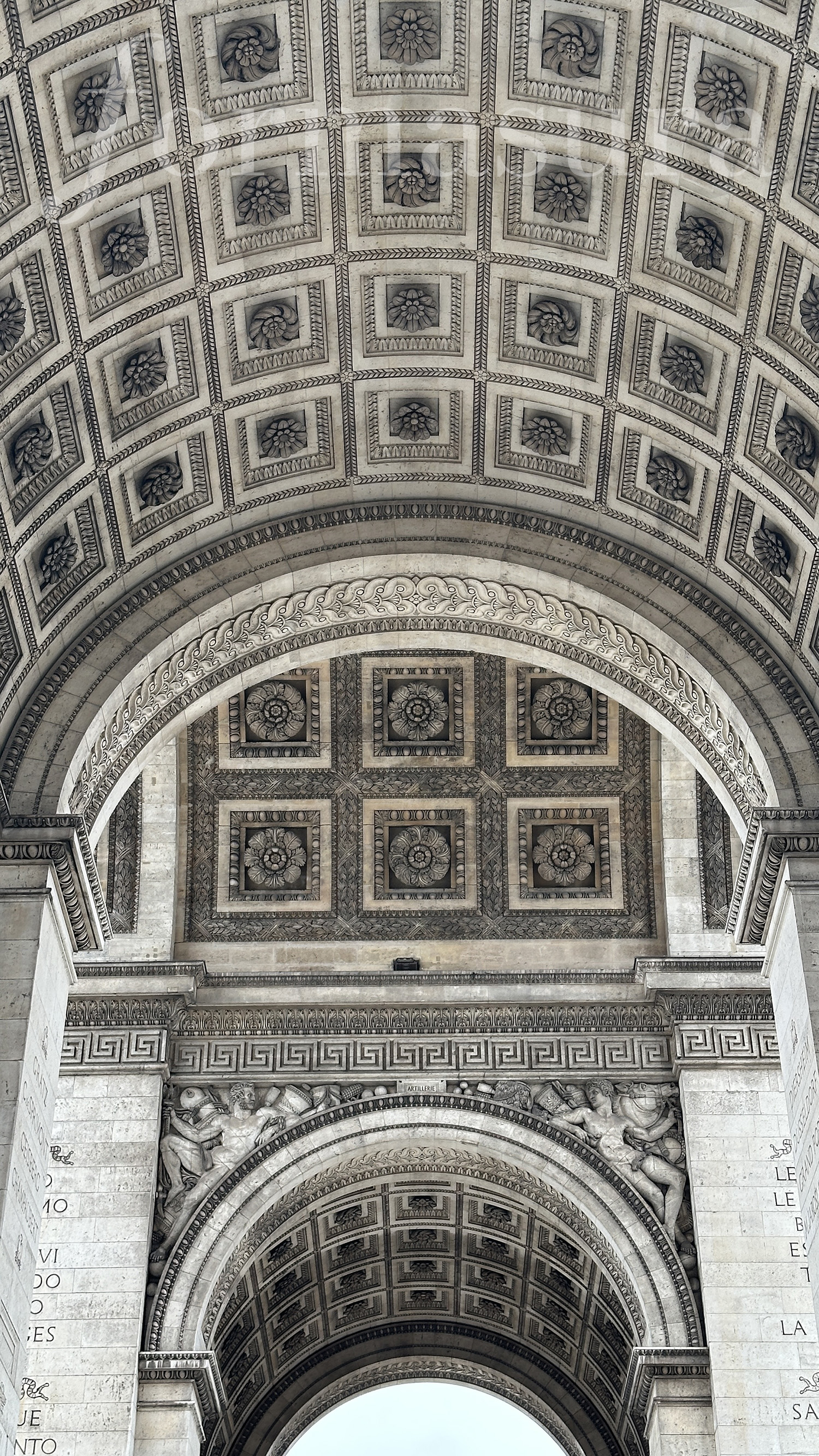 The Arc de Triomphe, Paris