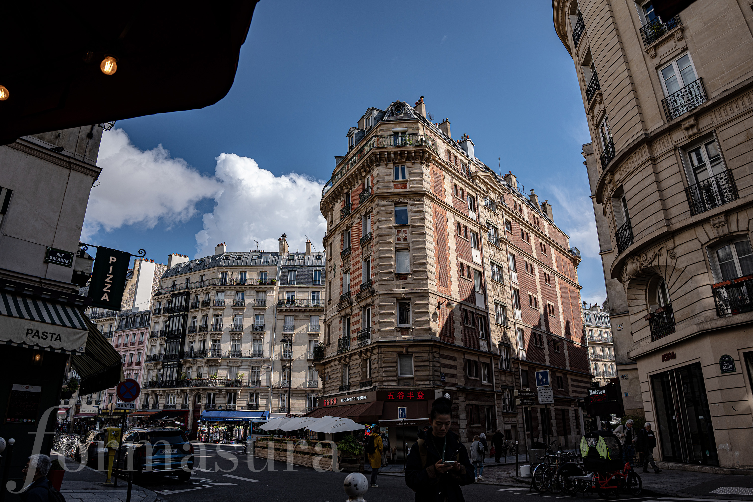 Lunch at Le Dante, Paris