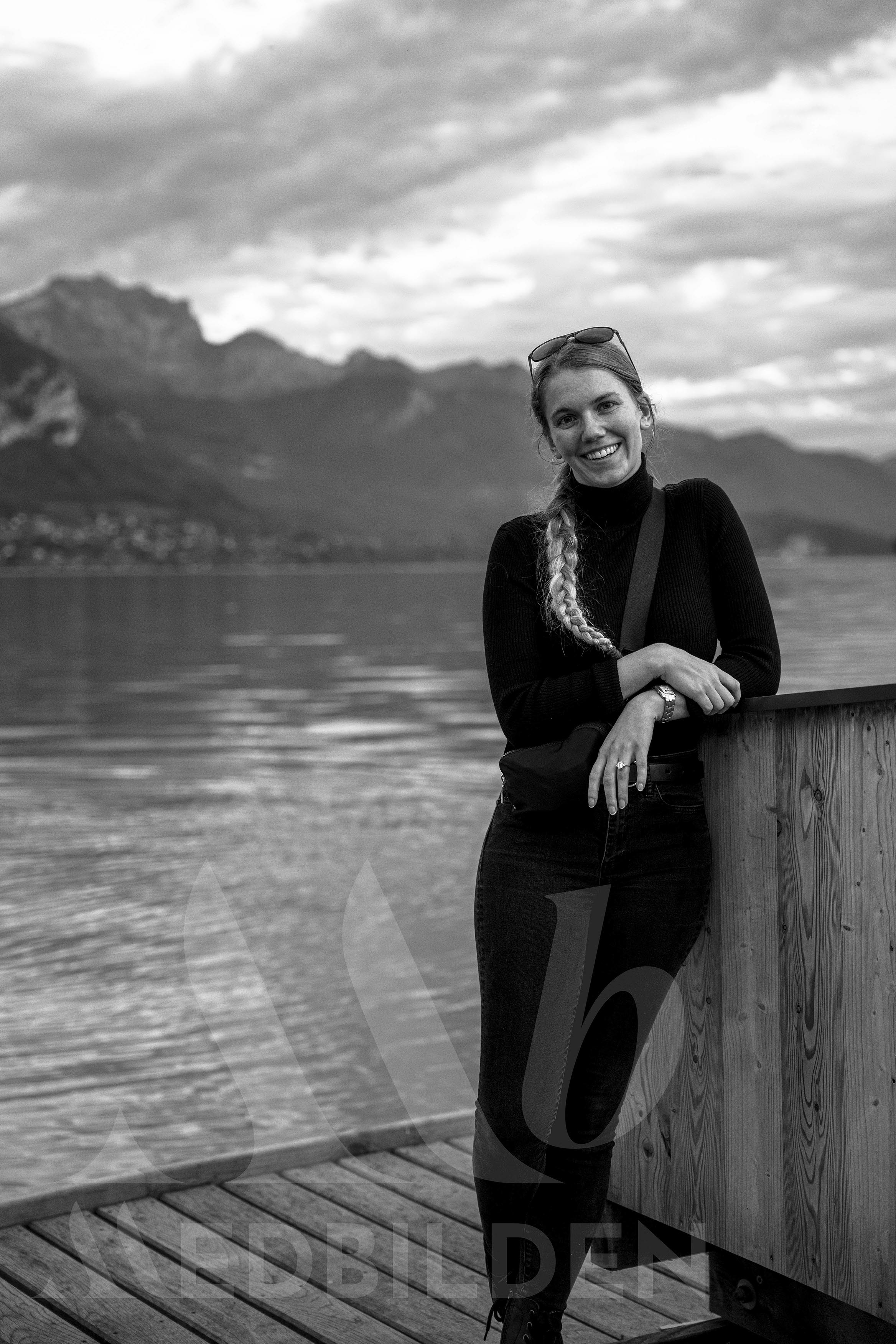 Portrait at Lake Annecy
