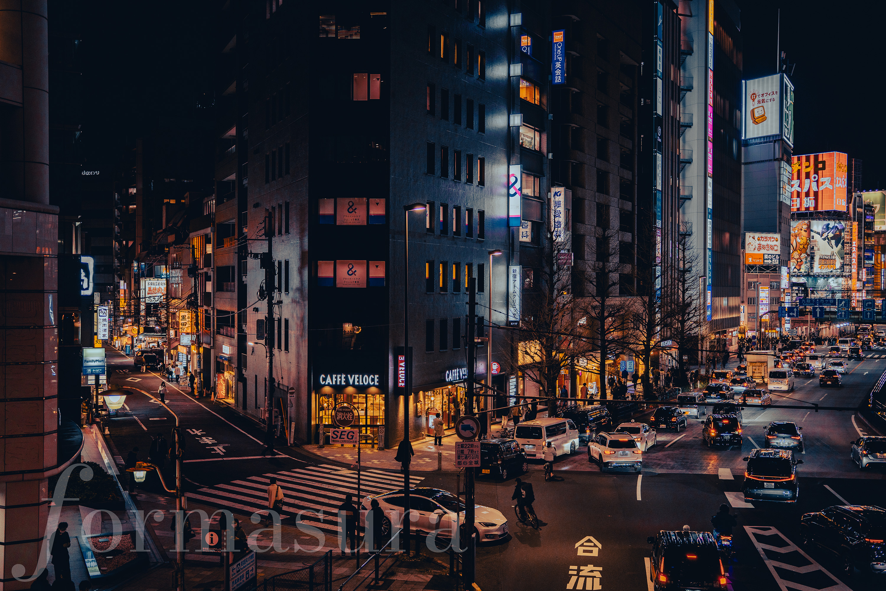 Shinjuku, Tokyo at night
